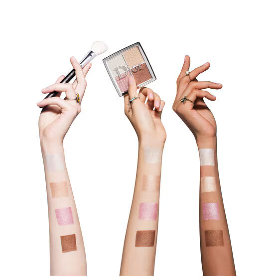 Paleta de iluminador dior backstage