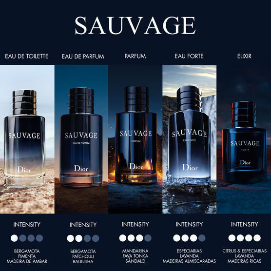 Perfume dior sauvage masculino eau de parfum