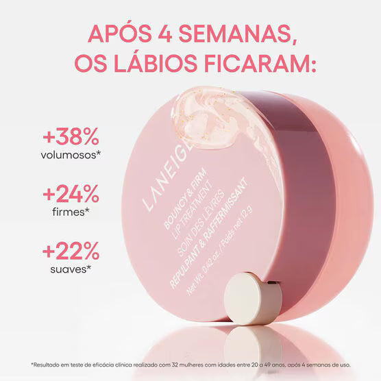 Máscara labial laneige bouncy & firm