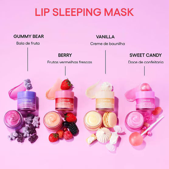 Máscara labial laneige lip sleeping mask