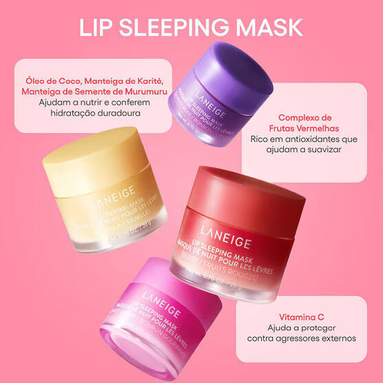 Máscara labial laneige lip sleeping mask