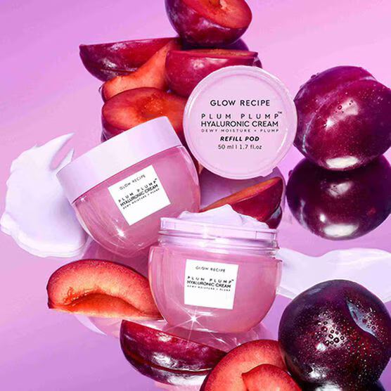 Hidratante facial glow recipe plum plump