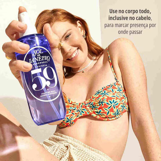 Mist perfumado sol de janeiro cheirosa ’59 body & hair