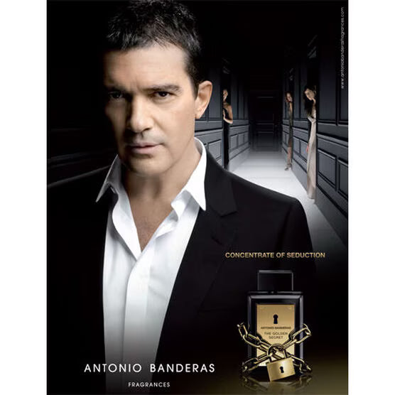 Perfume antonio banderas the golden secret masculino eau de toilette