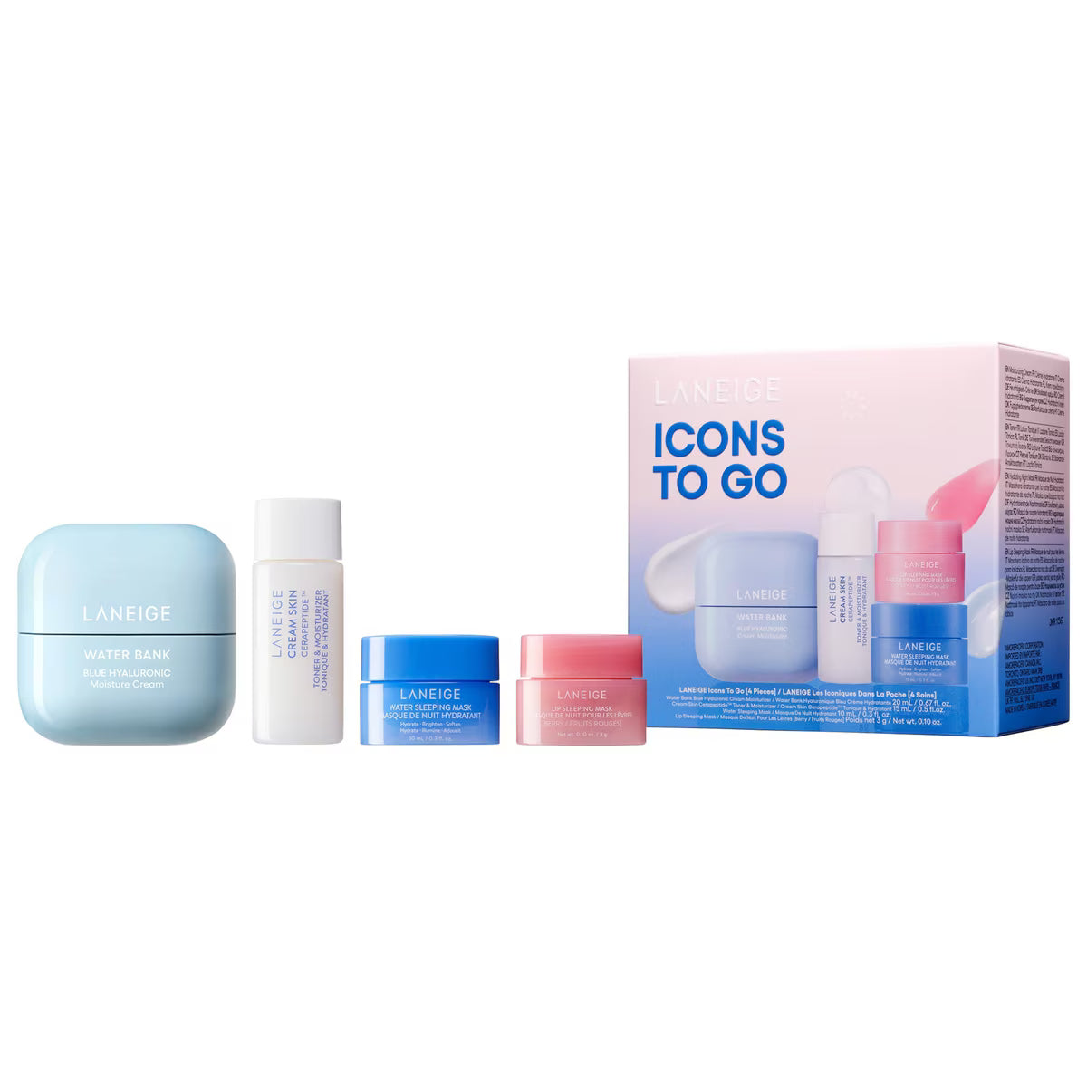 Kit laneige icons to go