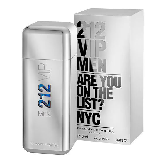 Perfume 212 vip men carolina herrera masculino eau de toilette