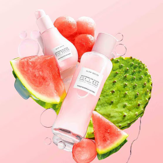 Tônico hidratante com pha + bha glow recipe watermelon glow