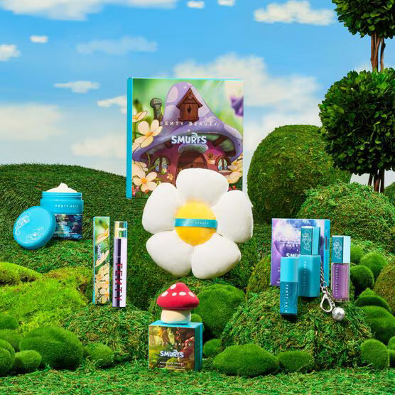 Creme hidratante corporal fenty skin mini butta drop smurfs collection