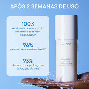 Tônico facial hidratante laneige cream skin